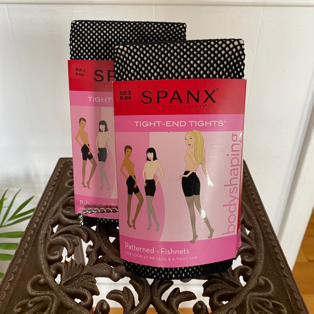 SPANX Tight-End Fishnet Tights